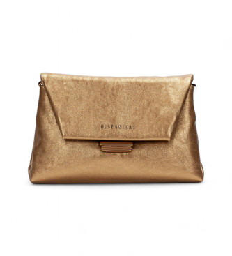 Hispanitas para mujer. BI243541 Bolso Ibiza dorado (OSFA), Casual, Fiesta, Poliuretano, Hispanitas outlet 2024.