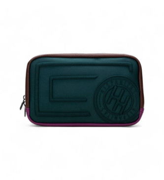 Hispanitas para mujer. BI232945 Bolso neopreno verde (OSFA), Casual, Nylon, Poliuretano, Hispanitas outlet 2024.