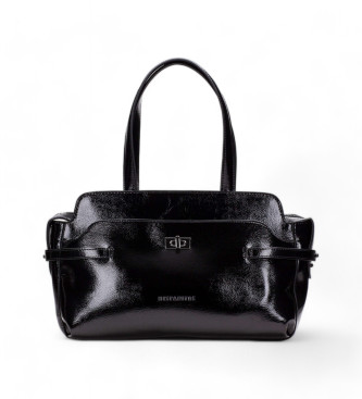 Hispanitas para mujer. BI243532 Bolso River negro (OSFA), Casual, Poliuretano, Hispanitas outlet 2024.
