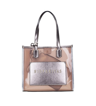 Hispanitas para mujer. BV243257 Bolso Shopper Bag marrón (OSFA), Casual, Poliuretano