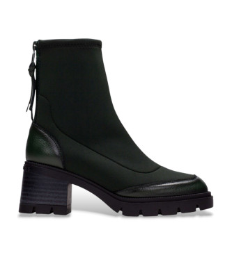 Hispanitas para mujer. HI243681 Botines Track verde (40), 3 a 5cm, Cremallera, Casual