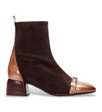 Bruna läderboots Varsovia
