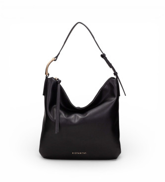 Hispanitas para mujer. BV253968 Bolso Convent negro (OSFA), Casual, Poliuretano