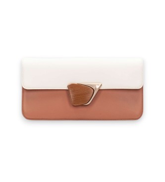 Hispanitas para mujer. BV264529 Bolso Covent Rígido marrón (35), Casual, Poliuretano