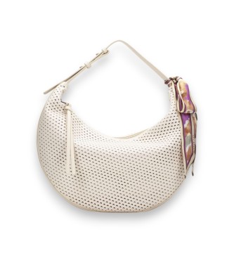 Hispanitas para mujer. BV264540 Bolso Covent blanco roto (35), Casual, Poliuretano