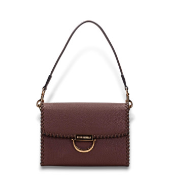 Hispanitas para mujer. BI254148 Bolso Magnet marrón (35), Casual, Poliuretano