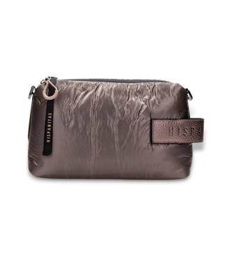 Hispanitas para mujer. BI254151 Bolso Grained bronce (35), Casual, Poliuretano