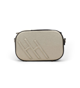 Hispanitas para mujer. BV232677 Bolso Samba platino (OSFA), Dorado, Casual, Poliuretano