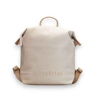Hispanitas para mujer. BV264543 Mochila Sumatra beige (35), Casual, Poliuretano