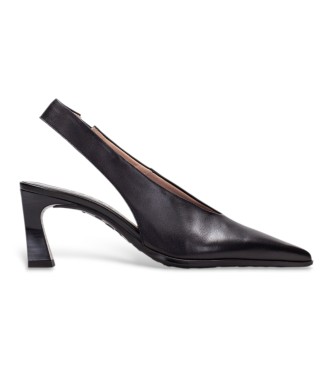 Hispanitas para mujer. HI265184 Zapatos de Piel Paris negro (36), 3 a 5cm, Ninguno, Fiesta