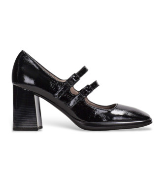 Hispanitas para mujer. HI232922 Zapatos de piel tipo mercedita negro (36), 5 a 8cm, Hebilla, Casual, Hispanitas outlet 2024.