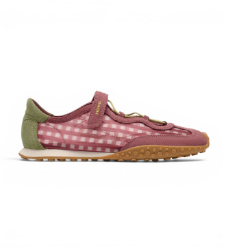 HOFF för kvinnor. 12661041 Träningsskor Bridge Bow Vichy Berry rosa (38), Tyg, Karta, Nyckelband, Kardborreband, Casual