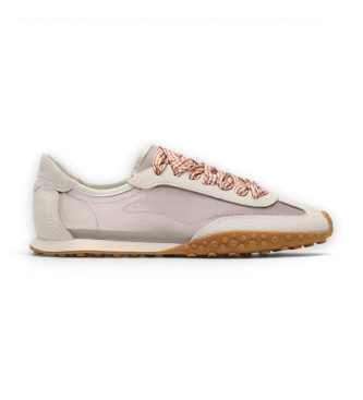 HOFFvoor vrouwen. 12661036 Sneakers Bridge Solid Mesh gebroken wit (40), Leer, Plat, Veters, Casual