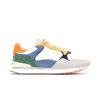 Zapatillas de piel Bangkok multicolor (39), Plano, Cordones, Casual