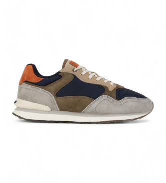 Zapatillas de piel Biarritz City multicolor (42), Plano, Cordones, Casual