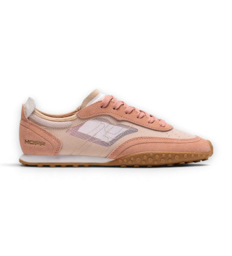 HOFFvoor vrouwen. 12661023 Leren sneakers Bridge Mesh oranje (39), Plat, Veters, Casual
