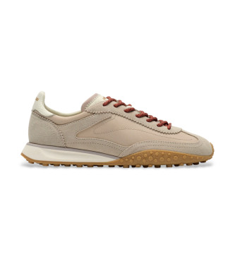 HOFF para mujer. 22559007 Zapatillas de Piel Bridge Mkii beige (38), Plano, Cordones, Casual