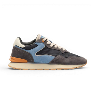 HOFF para hombre. 22602403 Zapatillas de Piel City Chroma gris (40), Plano, Ante, Cordones, Casual
