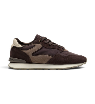 HOFF Zapatillas de Piel City marrón