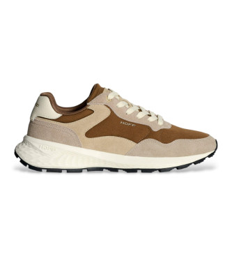 HOFF para hombre. 22535608 Zapatillas de piel City Mkii Beige (41), Plano, Cordones, Casual