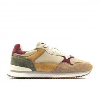 HOFF para hombre. 12202612 Zapatillas de piel Madrid multicolor (44), Plano, Cordones, Casual, HOFF outlet 2024.