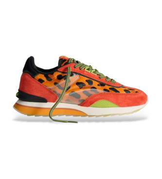 HOFF para mujer. 22403006 Zapatillas Orange Lady naranja (42), Piel, Plano, Cordones, Casual
