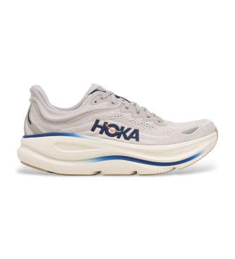 HOKA para hombre. 1162011 Zapatillas Bondi 9 beige (40 2/3), Plano, Cordones, Casual, Deportivo, Running, Multideporte