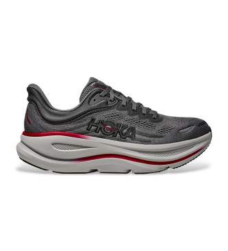 HOKA para hombre. 1162011 Zapatillas Bondi 9 gris (46), Plano, Cordones, Casual, Deportivo, Running, Multideporte