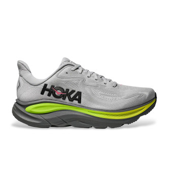 HOKA para hombre. 1162030 Zapatillas Clifton 10 gris (46), Plano, Cordones, Deportivo, Running, Multideporte