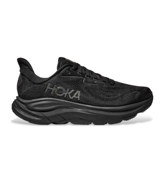 HOKA para hombre. 1162030 Zapatillas Clifton 10 negro (44 2/3), 1 a 3cm, Cordones, Deportivo, Running, Multideporte