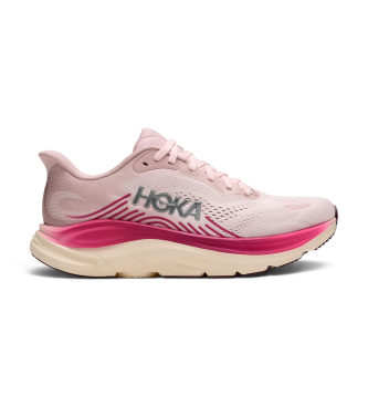 HOKA para mujer. 1176573 Zapatillas Clifton 11 rosa (38 2/3), Plano, 1 a 3cm, Cordones, Casual, Deportivo, Multideporte, Mesh