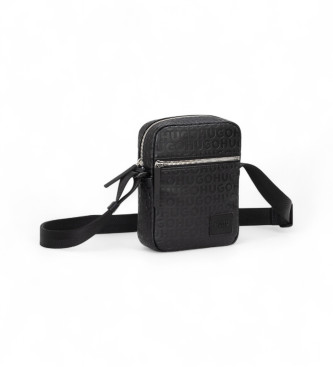 HUGO para hombre. 50547249 Bandolera Ethon negro (OSFA), Casual, Poliuretano