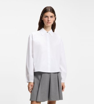 HUGO para mujer. 50572062 Blusa Endeka blanco
