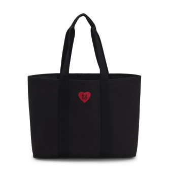 HUGO para mujer. 50563021 Bolso Becky negro (OSFA), Casual, Algodón