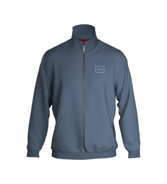 HUGO para hombre. 50525245 Chaqueta Laze Relaxed azul (L), Casual, Algodón