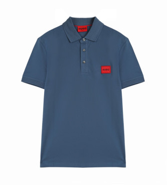 HUGO para hombre. 50466202 Polo Dereso azul (XXL), Casual, Algodón, Manga corta