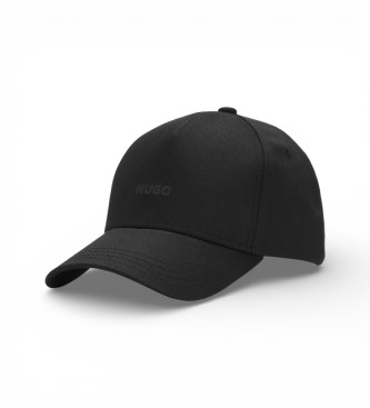 HUGO para mujer. 50519255 Gorra Bordada negro (OSFA), Casual, Algodón
