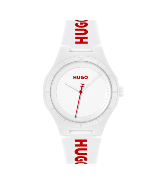 HUGO unisex. 1530345 Reloj Lit for him blanco (OSFA), Casual, Silicona