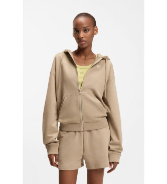 HUGO para mujer. 50535240 Sudadera Dalfine beige (M), Casual, Algodón