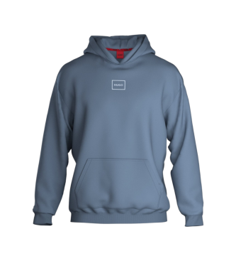 HUGO para hombre. 50525244 Sudadera Laze azul (XL), Casual, Algodón