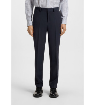 HUGO para hombre. 50540150 Pantalón Tom253X marino (56), Casual, Fiesta, Lana, Clásico