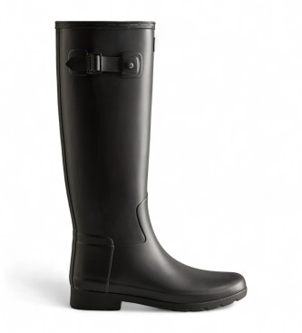 Hunter para mujer. H24WFT2200RMA Botas Refined negro (36), Plano, Ninguno, Casual, Hunter outlet 2024.