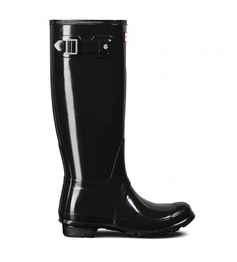 Hunter para mujer. WFT1000RGL Botas Original Tall Gloss negro -Altura caña: 38cm- (35/36), Plano, Casual, Hunter outlet 2024.