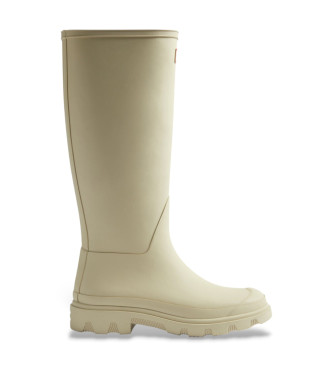 Hunter para mujer. FRU0001251 Botas Altas Downpour beige (36), Plano, Ninguno, Casual