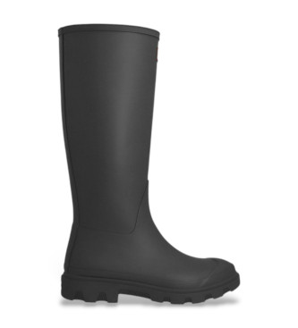Hunter para mujer. FRU0001251 Botas Downpour Tall negro (37), Plano, Ninguno, Casual