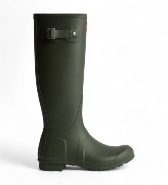Hunter para mujer. WFT1000RMA Botas Original Tall Wellington verde (38), Plano, Ninguno, Casual