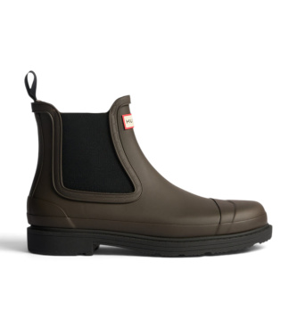 Huntervoor Mannen. MFS9016RMA Commando Chelsea Boots Bruin (42), Plat, Geen, Casual, Pvc