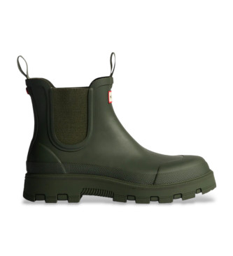 Hunter unisex Botines Elements Elastic Chelsea verde
