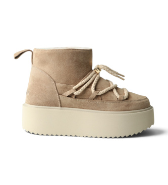Läderstövlar Classic Low Platform