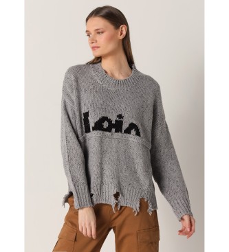 Jersey Destroy gris (M), Casual, Poliéster, Manga larga